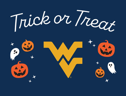 West Virginia Halloween Trick Or Treat Yardsy Sign yard sign