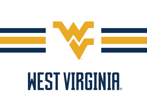 West Virginia Wv Stripes White V2 Yardsy Sign yard sign