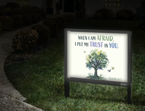 When I Am Afraid Walkway