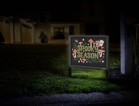 Witchy Spooky Season Yardsy Sign Mailbox