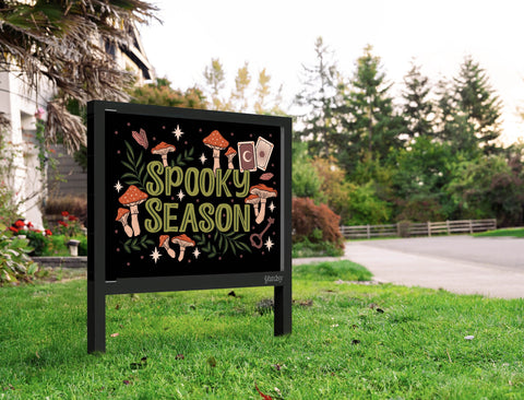Witchy Spooky Season Yardsy Sign Yard