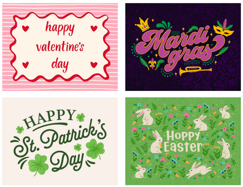 Spring Holiday Bundle (Inserts Only)